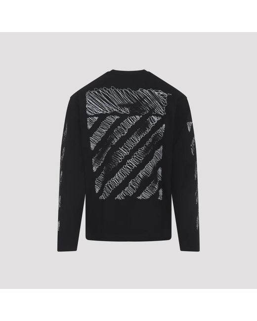 Off-White c/o Virgil Abloh Black Long Sleeve Tops for men