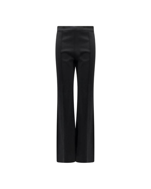 Erika Cavallini Semi Couture Black Wide Trousers