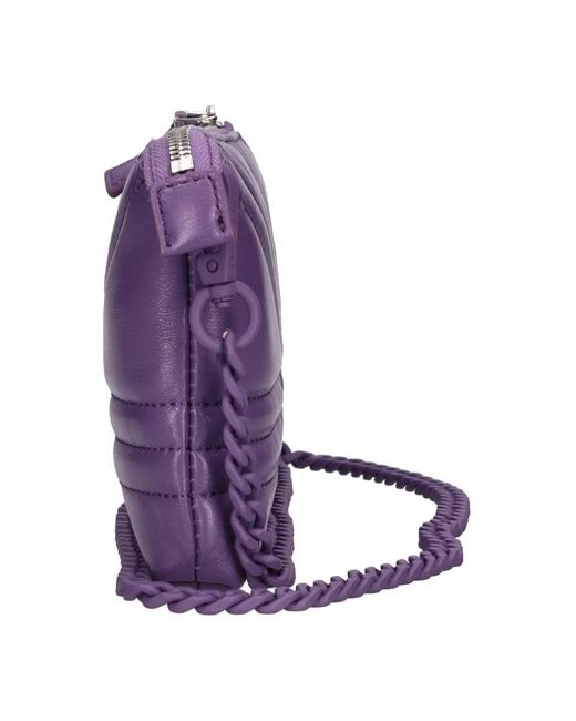 La Carrie Purple Cross Body Bags