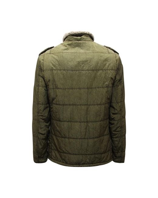 Hevò Green Winter Jackets for men