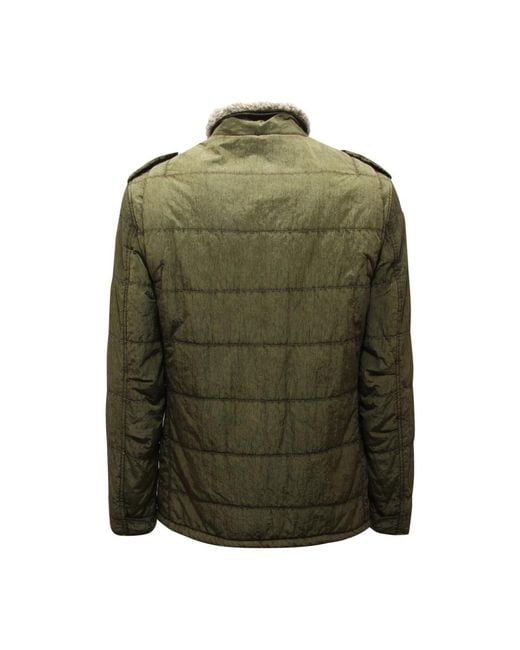 Winter Jackets Hevò de hombre de color Green