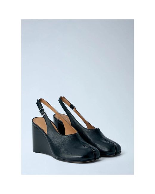 Maison Margiela Blue Wedges