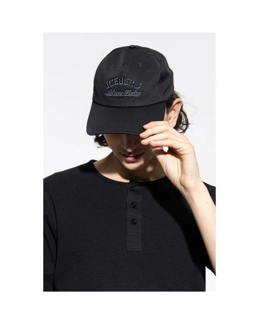 Caps Iceberg pour homme en coloris Black