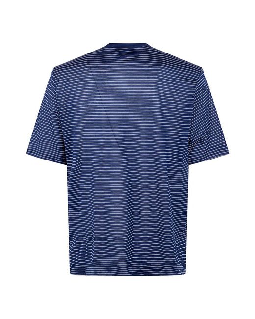 T-Shirts AMI de hombre de color Blue