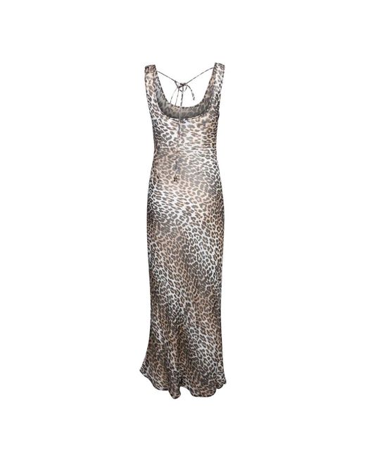 Ganni Gray Maxi Dresses