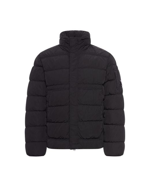 C P Company Black Down Jackets for men