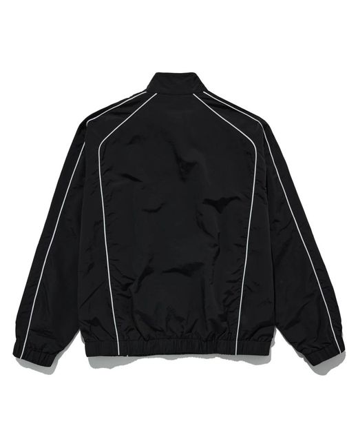 AWAKE NY Jassen ,Zwart ,Quarter Zip Track Jacket in het Black voor heren