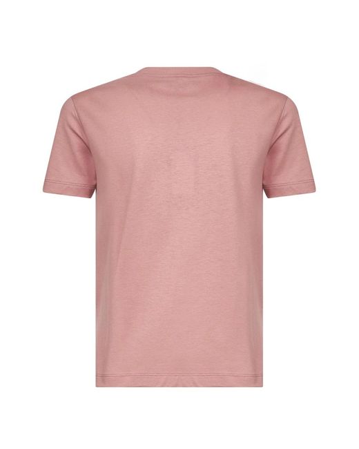 Fendi Tops ,Roze ,Katoen Roma 1925 Print T-Shirt in het Pink