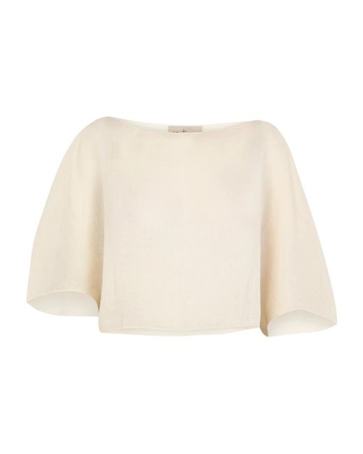 Cortana Natural Blouses