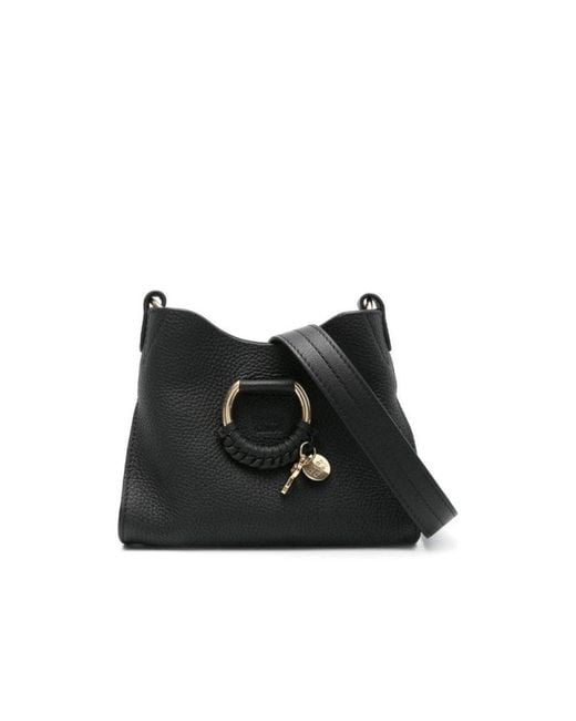 See By Chloé Black Shoulder Bags