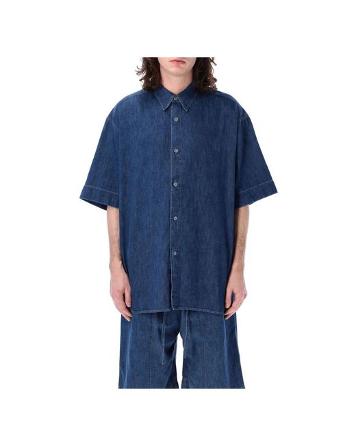 Studio Nicholson Blue Denim Shirts for men