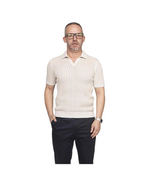 Mauro Ottaviani Gray Polo Shirts for men