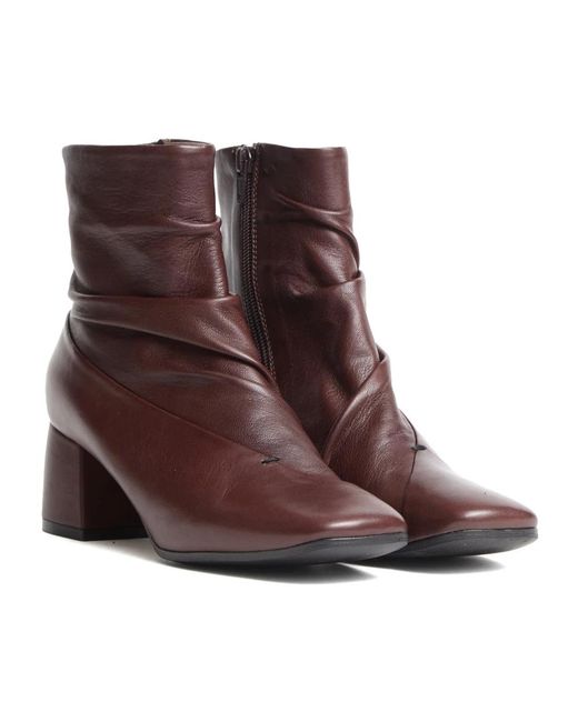 LORENA PAGGI Brown Heeled Boots