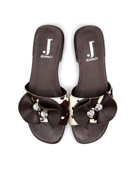 Jeannot Black Sliders