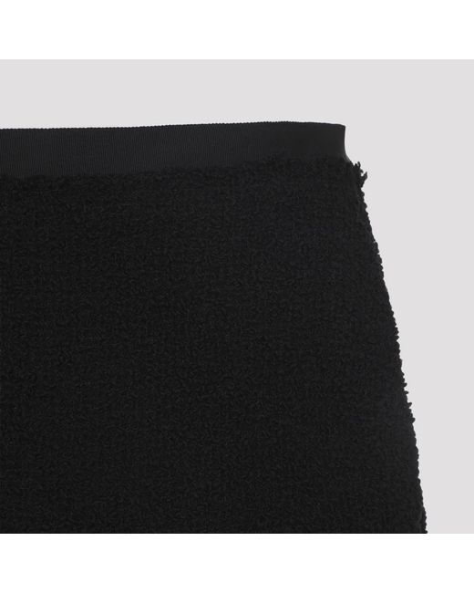 Lanvin Rokken ,Zwart ,Wol Dameskleding Rokken Zwart Aw 25 in het Black