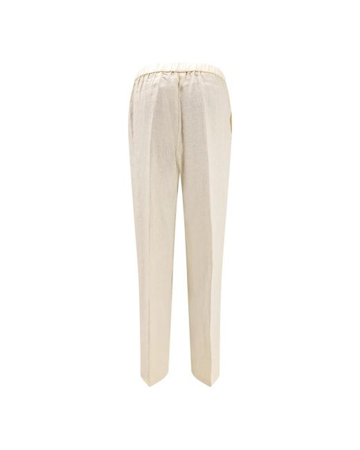 Aspesi Natural Slim-Fit Trousers