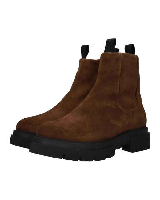 Blackstone Chelsea Boots in het Brown