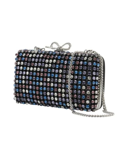 Clutches di Self-Portrait in Blue