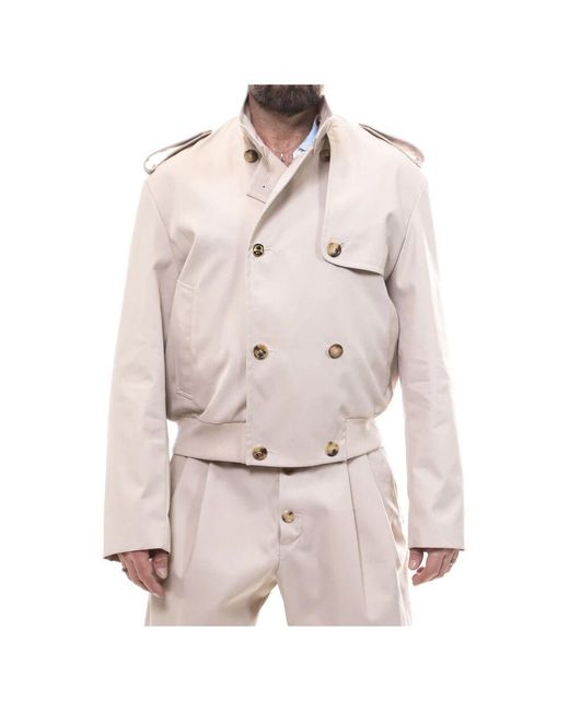 Moschino Natural Blazers for men
