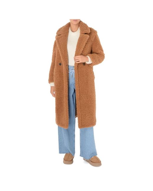 Coats > double-breasted coats Ugg en coloris Brown