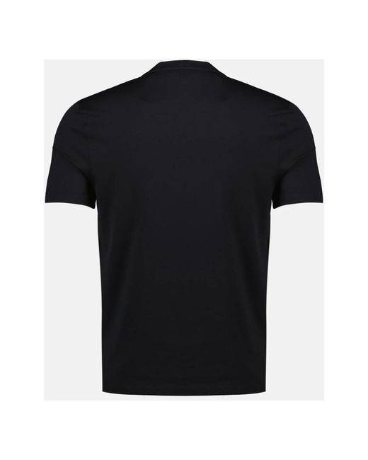 Prada Tops ,Zwart ,Katoen Stretch Katoenen T-Shirt in het Black voor heren