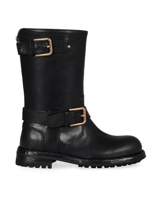 Dolce & Gabbana Black High Boots
