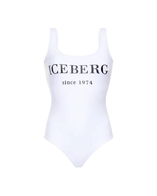 Iceberg White Swimsuits