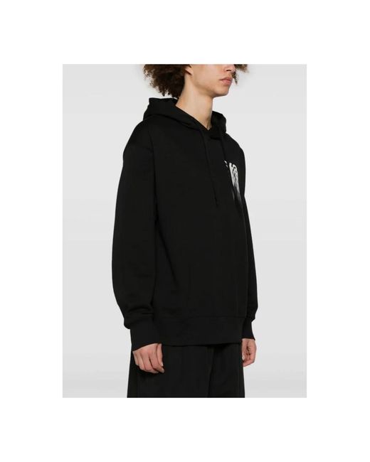Y-3 Grafik hoodie in Black für Herren