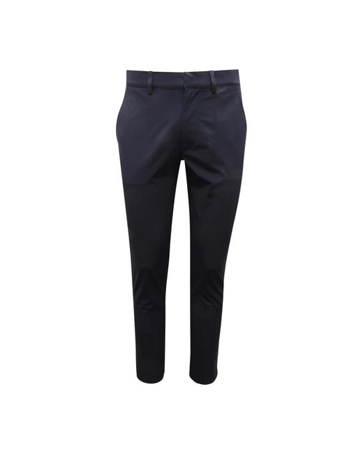 Armani Blue Slim-Fit Trousers for men
