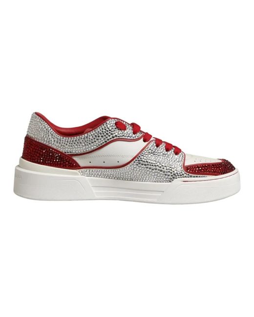 Dolce & Gabbana Red Sneakers for men