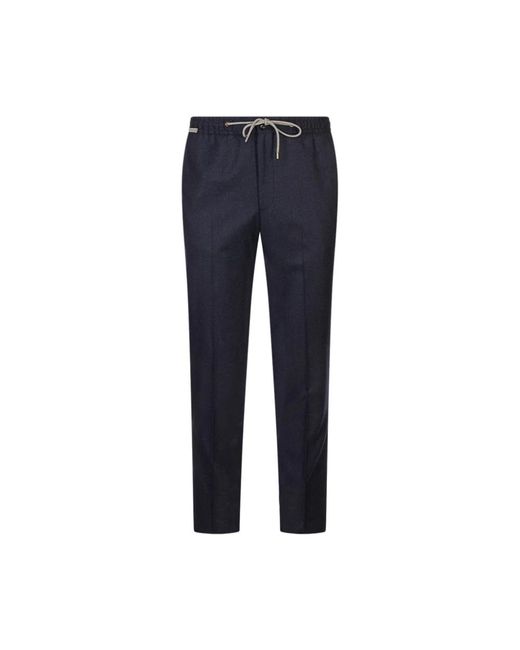 Corneliani Chino Broek in het Blue voor heren