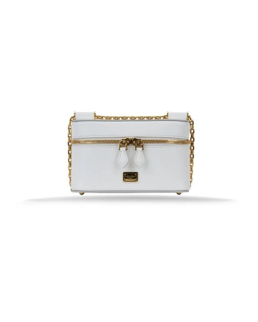 Dolce & Gabbana White Cross Body Bags
