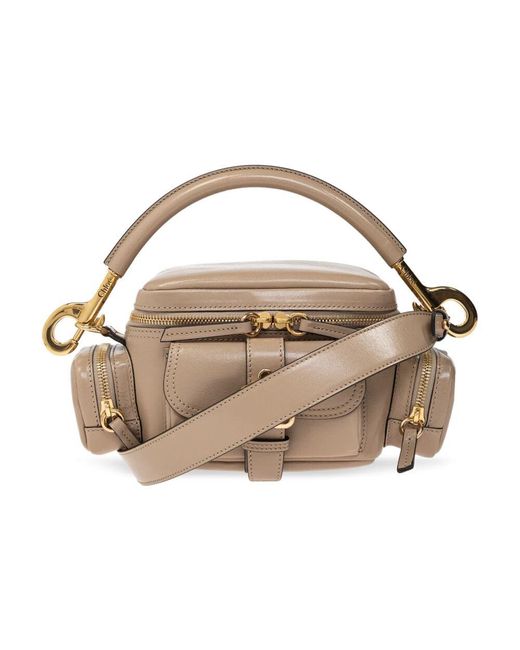 Chloé Brown Handtasche Kamera Klein