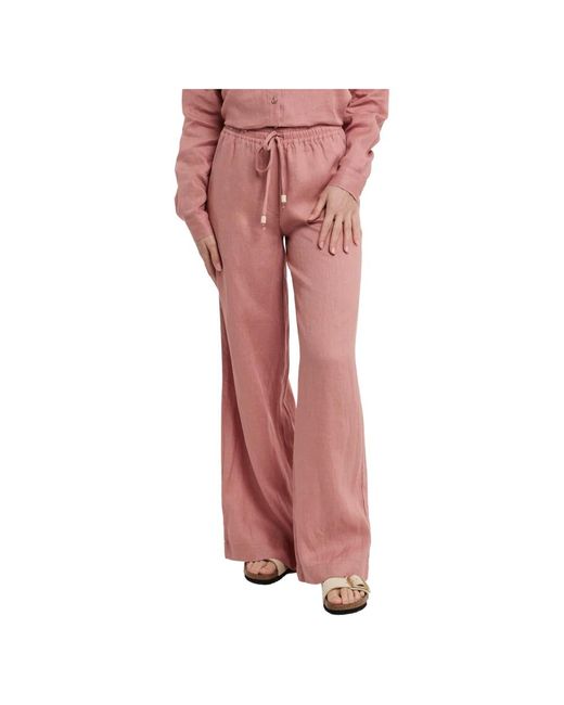 Wide trousers Ottod'Ame de color Pink