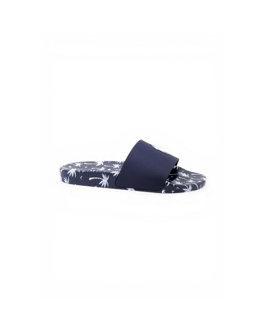 Ralph Lauren Blue Sliders for men