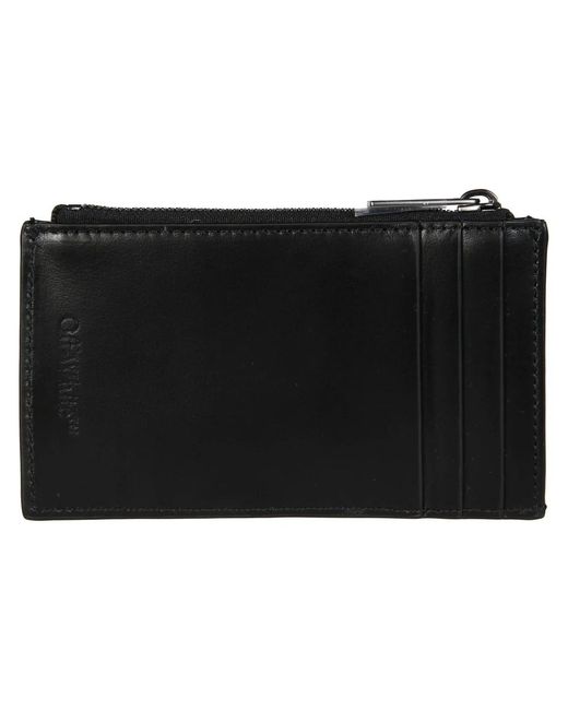 Wallets & Cardholders di Off-White c/o Virgil Abloh in Black da Uomo