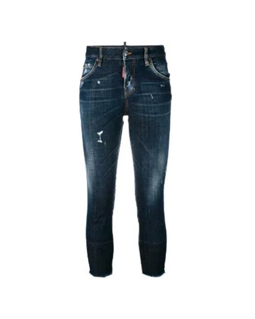 DSquared² Blue Slim Fit Jeans