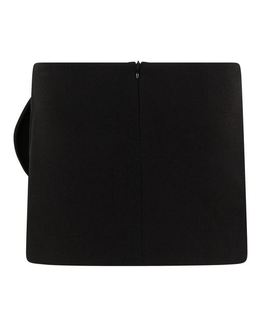 Magda Butrym Black Short Skirts