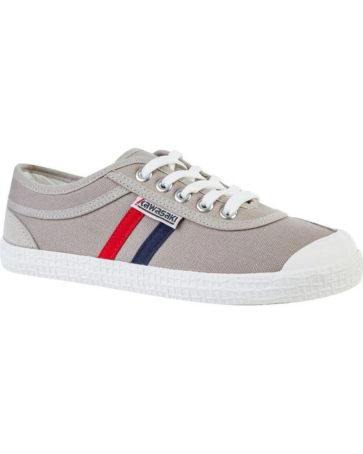 Kawasaki Gray Retro canvas schuh verschiedene beige