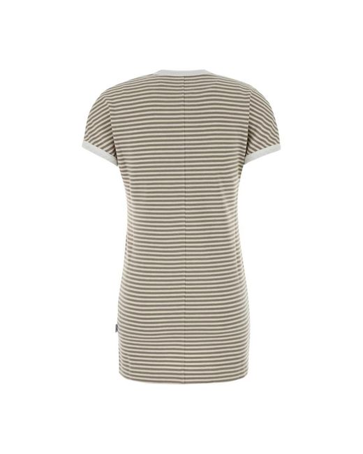 MM6 by Maison Margiela Gray T-Shirts