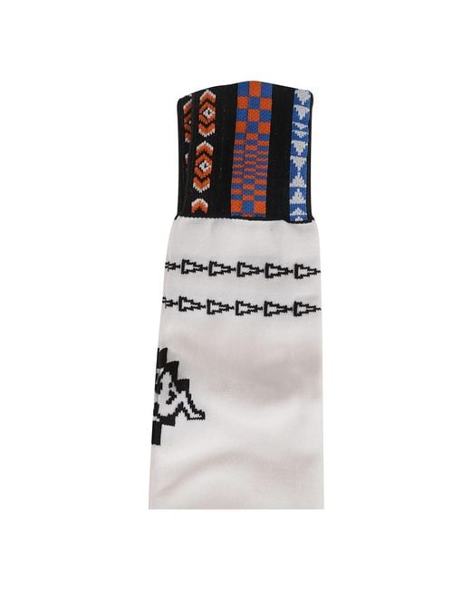 Marcelo Burlon Blue Socks for men