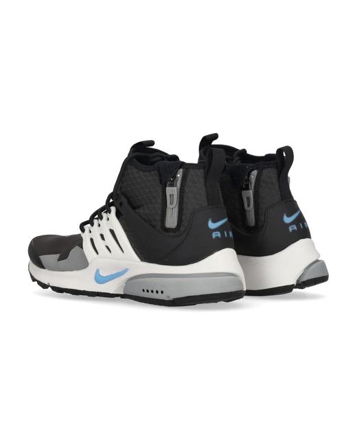 Nike Anthrazit blau weiß utility sneakers in Black für Herren