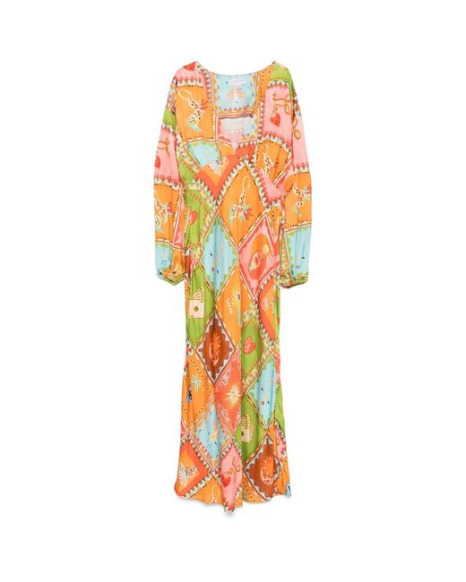 Never Fully Dressed Orange Maxi Dresses