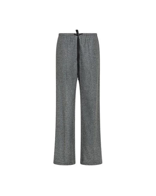 Forte_forte Gray Wide Trousers