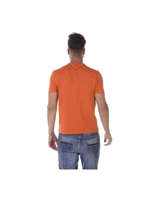 Armani Jeans Red T-Shirts for men