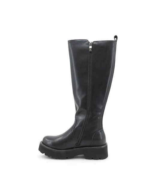 Patrizia Pepe Black High Boots