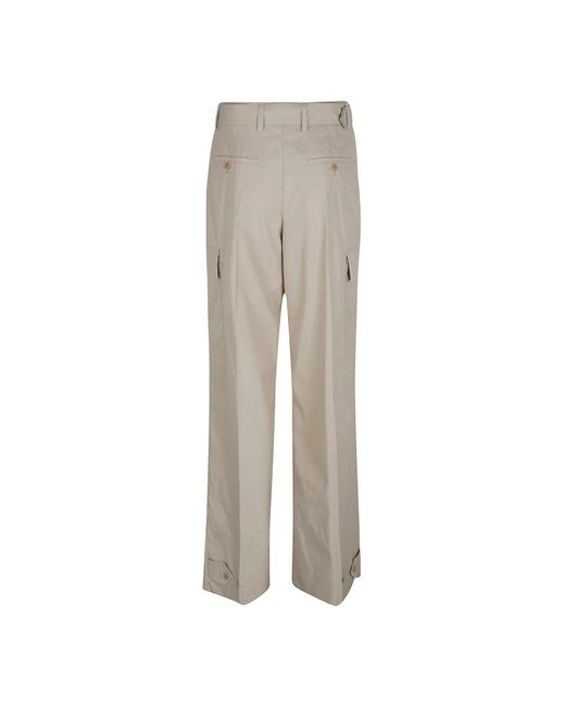 Prada Hoge Taille Broek in het Gray