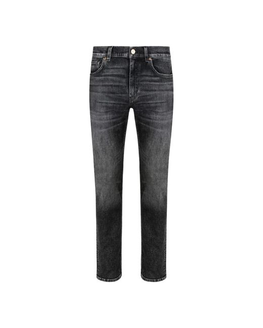 Versace Gray Slim Fit Jeans for men