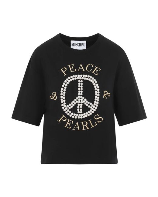 Moschino Black T-Shirts