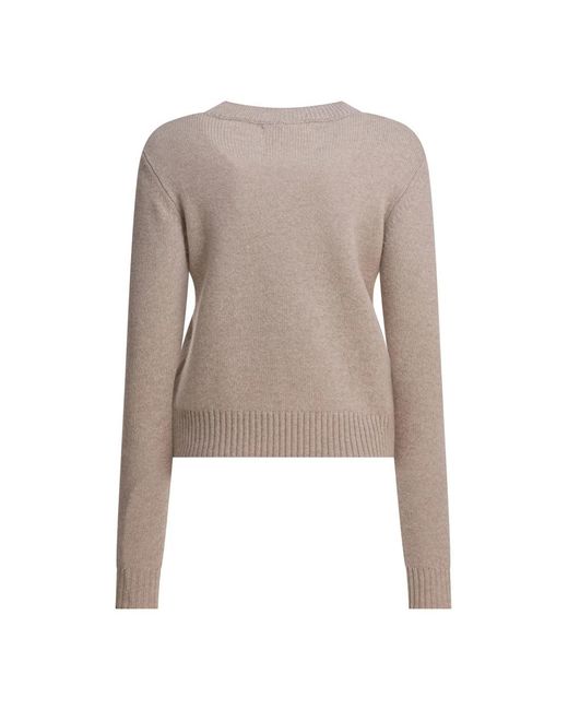 Lisa Yang Brown Kaschmir Strickware Aw25